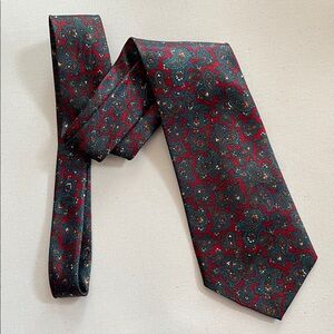 G. RINOLDI Italy Paisley Silk Blend Tie